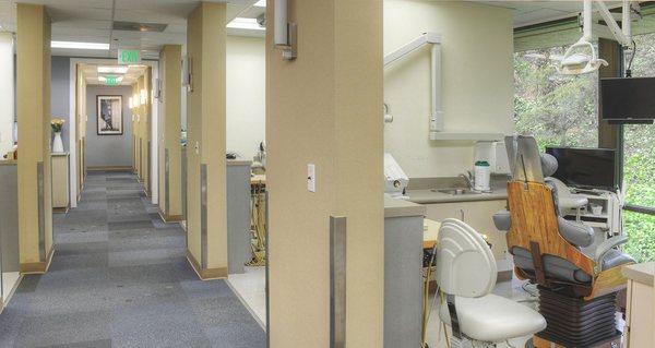 Hallway at Jonathan Weng, DDS at South San Francisco Dental Care