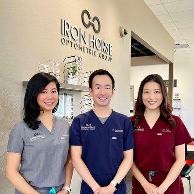 Dr. Sara Chiu, Dr. Christopher Gee, & Dr. Erika Park