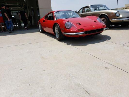 Finally got the Dino close to road ready.  Been a long journey!   Took it to Ferrari Concourso.