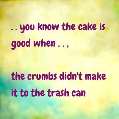 Sir Lawrence's Cakes