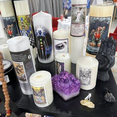Aura cleansing candles