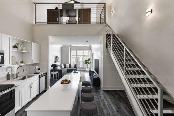 Loft style apartments
