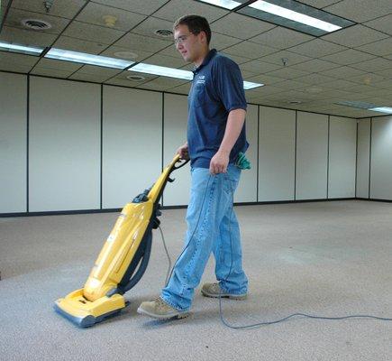 Saratoga Carpet Cleaning Pro serves both residential and commercial properties and our cleaning process includes vacuuming surface soil.