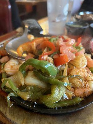 Shrimp Fajitas