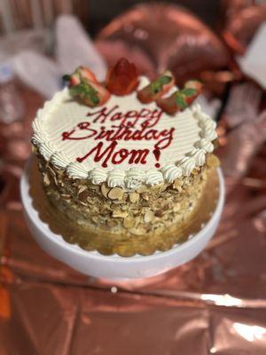 No pink flowers on top of