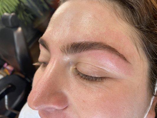 Brow threading