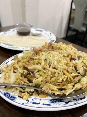 Mushu pork tasted much better than it looked (12/2021)