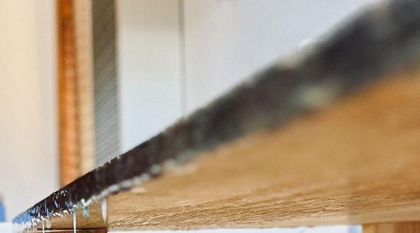 Custom Shelf, Flowing the design off the edge.