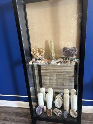 Crystals and Sage available