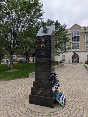Roy Conway Fallen Police Officers Memorial, Pikeville