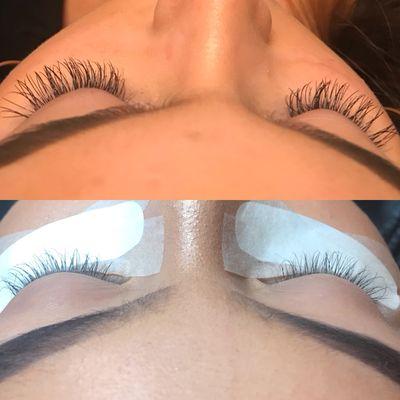 A long beautiful set of classic silky mink lashes. Perfect for everyday!
