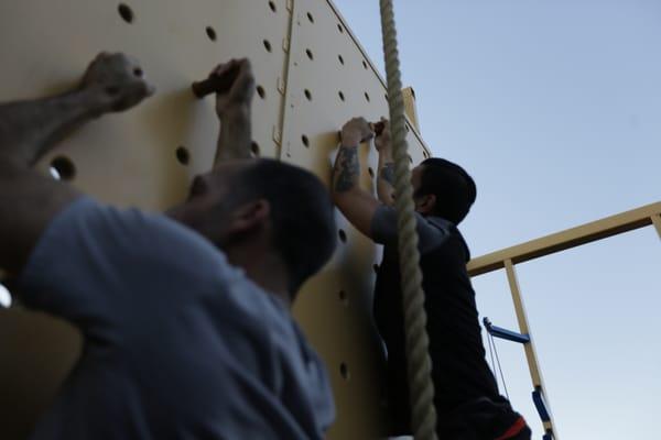 12' X 8' double sided peg board