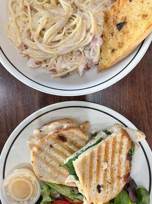 Chicken Carbonara, Chicken Pomodori (No Tomatoes)