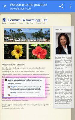 Attacks another doctor's child while disagreeing with him.