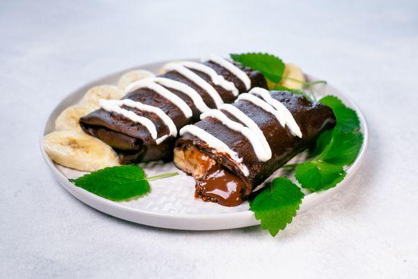chocolate crepes