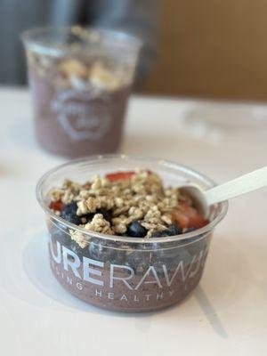 12oz Protein bowl and Kids bowl with protein base