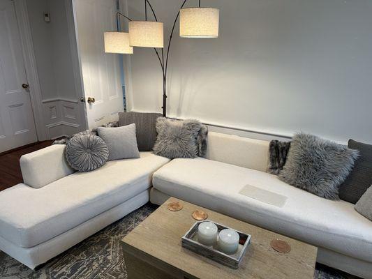 Photo 2 of botched fabric repair