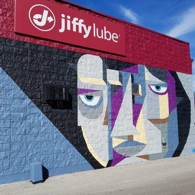 Indivinity by William Denton Ray 2018 as part of the public art program in Central Indiana