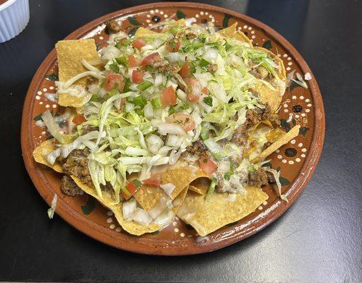 These nachos were out of this world. So good!!!