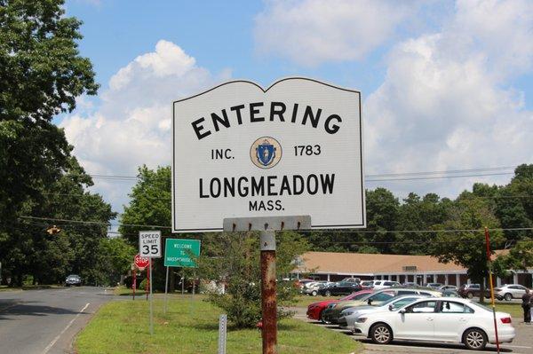 Entering Longmeadow, MA.