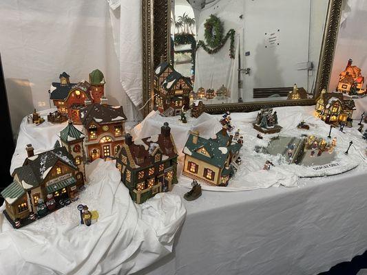 Christmas village display