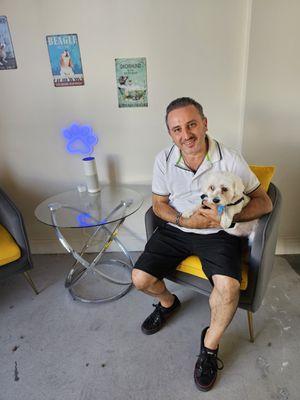 It was a joy to groom Bam Bam. Lovely