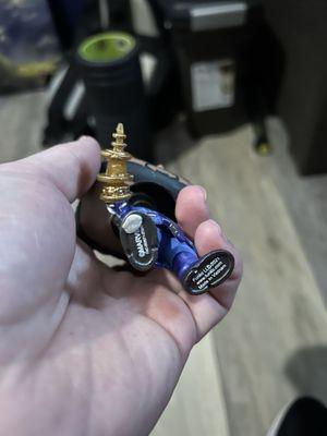 Puddy on the bottom of a Funko?