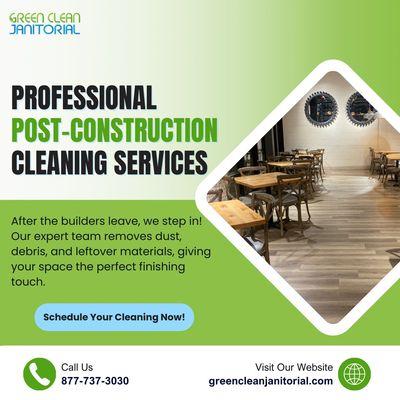 Green Clean Janitorial Construction Cleaning