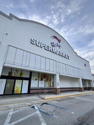 GASP!!! Their sign is UP!!! Opening soon??? I've lived here for 5 years and each year it's "Coming Soon"...