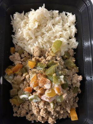 Ground turkey dish