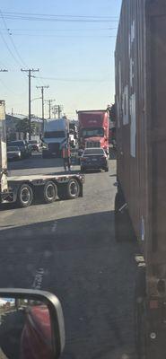 Ecology driver said move out of my way