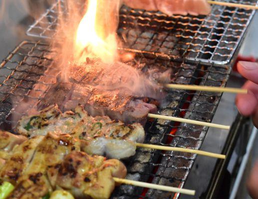 Japanese Special Charcoal Grill.