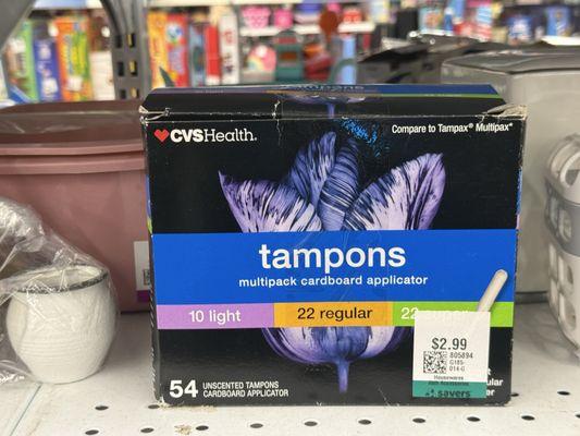 Need half a box of tampons? Savers in Crystal Lake can plug that hole.