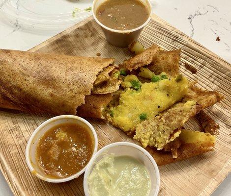 Millet Mysore Masala Dosa