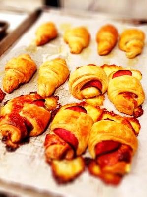 Fresh baked croissants!