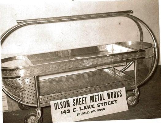 note the phone number 1930's of 40's