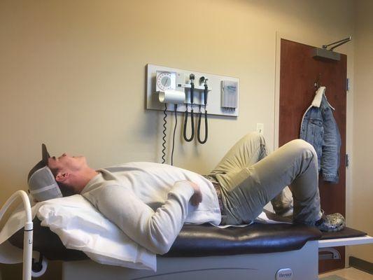 Patient ... patiently waiting