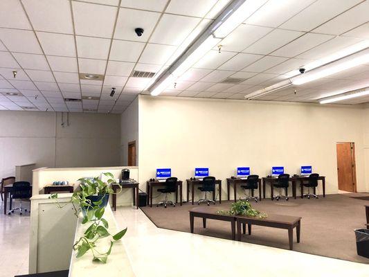 The Mike's Club Cyber Lounge. Members can use our internet, computers, printer, scanner, copier at no cost!