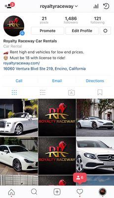 Follow us on instagram @RoyaltyRaceway