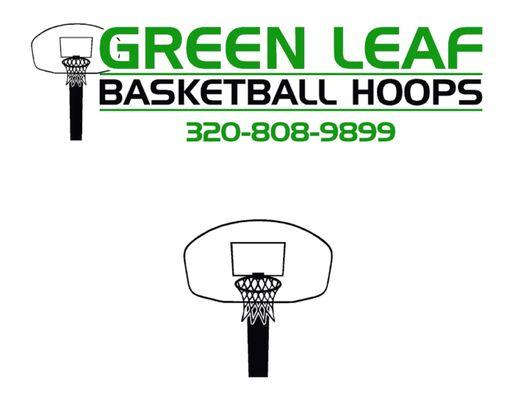 Green Leaf Basketball Hoops