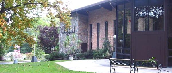 Exterior of the temple