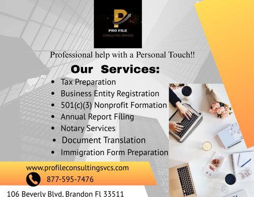 Pro-File Consulting Services