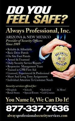 Always Professional Security Services