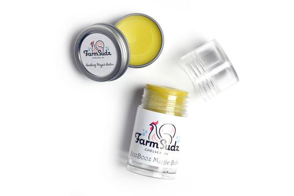 BooBooz. It is magic. Eczema, Rosacea, and other 'boo boos' are no match for this natural powerhouse balm.