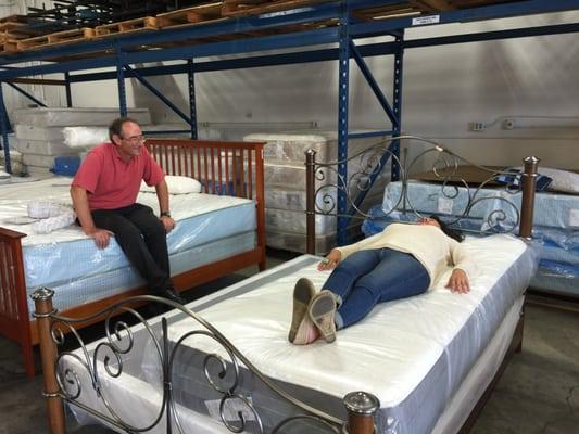 Electropedic Factory Beds