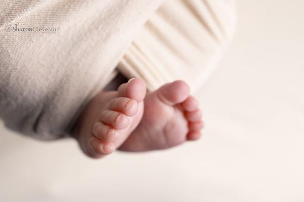 Details are important. Tiny feet, they won't be this little for long