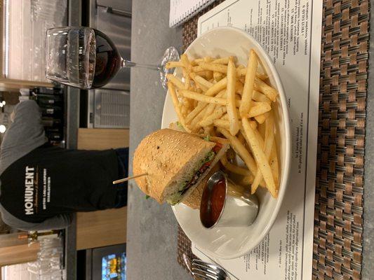 Black Bean & Avocado Torta