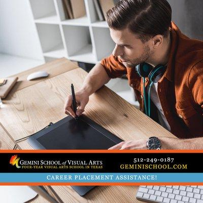 Texas Visual Art School, Gemini School of Visual Arts. Call: 512-249-0187. www.geminischool.com