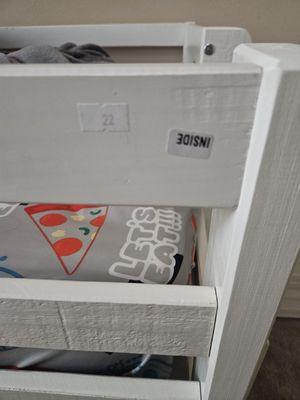 See the issue here? Built backwards. This is all over the bed too!