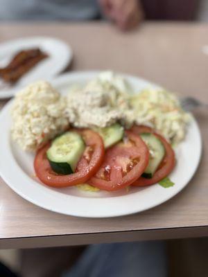 Chicken salad platter